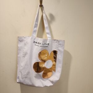 Daisy Love Marc Jacobs White Canvas Tote bag
